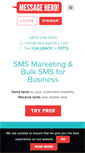 Mobile Screenshot of messagehero.com